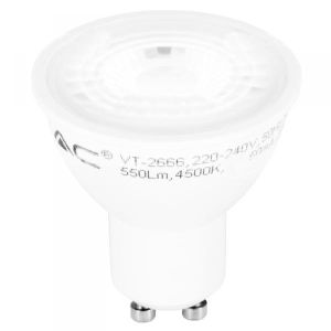 LAMPADINA LED V-Tac GU10 7W 38° 4500K Spot - 1658 Bianco Naturale