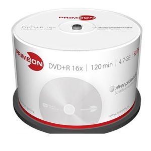 PRIMEON 50 DVD+R 4.7GB 120 Minuti 16X, in cake - 2761224