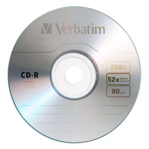 Verbatim 1 CD-R Extra Protection 700MB 80 Minuti 52X - CD singolo in bustina PVC - 43787-S