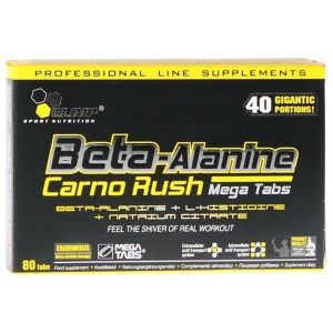 Olimp Nutrition Beta Alanine, Carno Rush - 80 caps - aminoacido Beta-Alanina