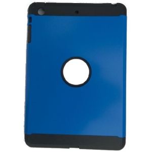 Custodia per Apple iPad mini & 2 & 3 Armor BLU Cover Case Back Hard TPU Bumper colorata Morbida Gomma Gel 