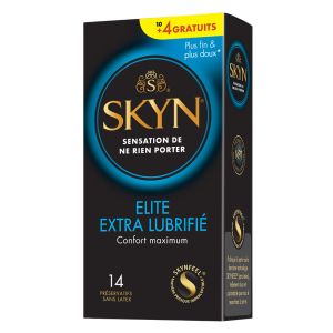 SKYN ELITE EXTRA Lubrificated - Preservativi extra lubrificati - 14 profilattici