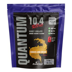 Anderson - Quantum 10.4 Revolt 1500 g - Cookies and Cream (whey isolate)