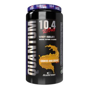 Anderson - Quantum 10.4 Revolt 800 g - Cookies and Cream (whey isolate)