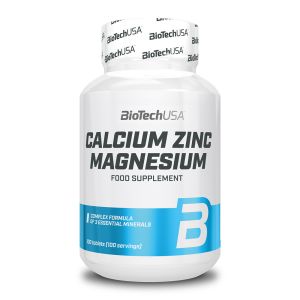 Biotech - Calcium, Zinc, Magnesium - 100 Tablets