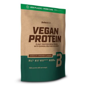 Biotech Vegan Protein, 500g - CHOCOLATE CINNAMON