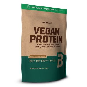 Biotech Vegan Protein, 500g - HAZELNUT