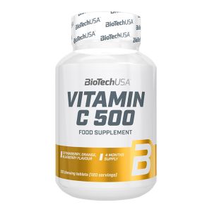 biotech Vitamin C 500, 120 tavolette masticabili