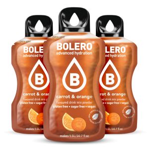BOLERO Drinks Classic - bevanda bustina 9g - CARROT & ORANGE (Carota e arancia)