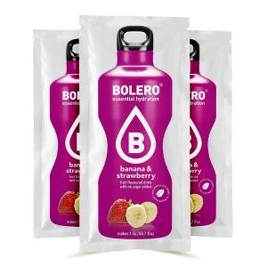 BOLERO Drinks Classic - bevanda bustina 9g - BANANA-STRAWBERRY (banana-fragola)