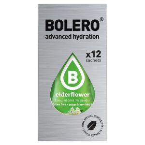 BOLERO Drinks - bevanda 12 sticks da 3g - ELDERFLOWER (fiore di sambuco)