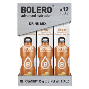 BOLERO Drinks - bevanda 12 sticks da 3g - GINGER