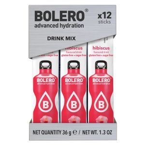 BOLERO Drinks - bevanda 12 sticks da 3g - HIBISCUS