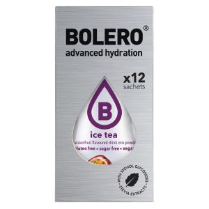 BOLERO Drinks - bevanda 12 sticks da 3g - ICE TEA PASSION FRUIT (maracuja)