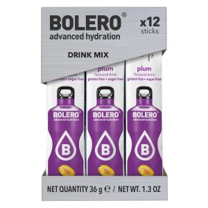 BOLERO Drinks - bevanda 12 sticks da 3g - PLUM (prugna)