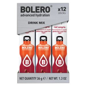 BOLERO Drinks - bevanda 12 sticks da 3g - RED SANGRIA