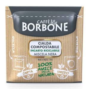 Caffè Borbone cialde filtro carta 44mm ESE miscela NERA - conf. 50 pz.