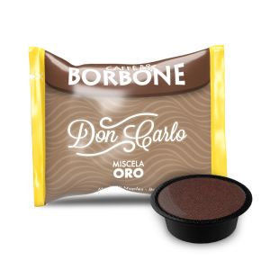 Caffè Borbone capsule Don Carlo compatibili Lavazza "A modo mio" ORO - 50 pz SENZA SCATOLA
