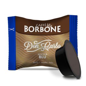 Caffè Borbone capsule Don Carlo compatibili Lavazza A modo mio misc. BLU - 50 pz