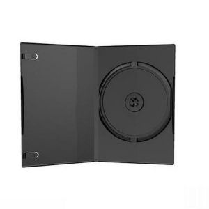 MediaRange Custodia Singola DVD o CD 14mm MACCHINABILE Nera - BOX11-M