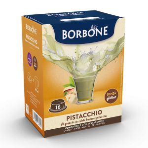 Caffè Borbone capsule compatibili A Modo Mio PISTACCHINO - conf. 16 pz.