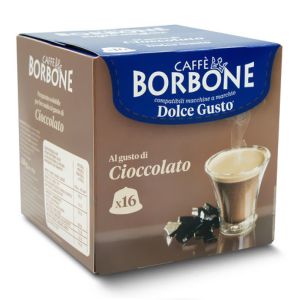 Caffè Borbone capsule compatibili Dolce Gusto CIOCCOLATO - conf. 16 pz.