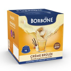 Caffè Borbone capsule compatibili Dolce Gusto CREME BRULEE - conf. 16 pz.