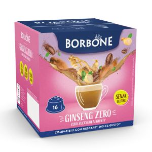 Caffè Borbone capsule Dolce Gusto GINSENG ZERO - conf. 16 pz.