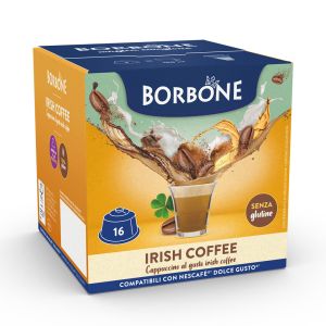 Caffè Borbone capsule compatibili Dolce Gusto IRISH COFFEE - conf. 16 pz.