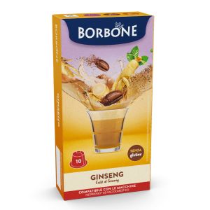 Caffè Borbone capsule compatibili Nespresso GINSENG - conf. 10 pz.