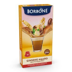 Caffè Borbone capsule compatibili Nespresso GINSENG AMARO - conf. 10 pz.