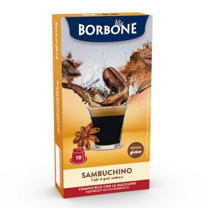 Caffè Borbone capsule compatibili Nespresso SAMBUCHINO - conf. 10 pz.