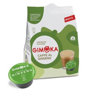 Caffè Gimoka capsule Puro Aroma, compatibili Dolce Gusto, GINSENG - conf. da 16