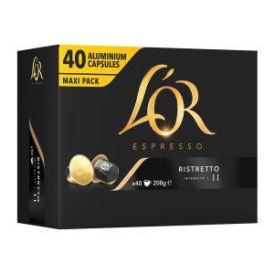 Caffè L'Or capsule Nespresso - Espresso  RISTRETTO - Box 40 pz