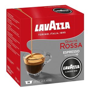 Caffè Lavazza capsule compatibili A Modo Mio QUALITÀ ROSSA - Confezione da 36
