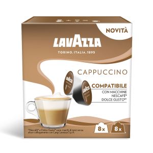 Caffè Lavazza capsule compatibili Dolce Gusto CAPPUCCINO - Confezione da 16