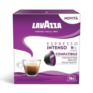Caffè Lavazza capsule compatibili Dolce Gusto ESPRESSO INTENSO - Conf. 16 pz