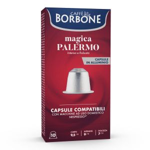 Caffè Borbone capsule compatibili Nespresso miscela MAGICA PALERMO - conf. 10