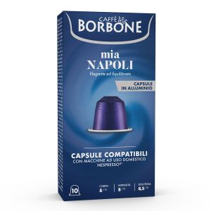 Caffè Borbone capsule compatibili Nespresso miscela MIA NAPOLI - conf. 10 pz.