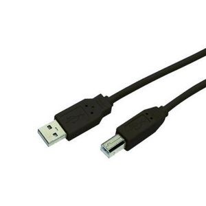 MediaRange cavo stampante USB 2.0 1.8m, AM / BM - Nero - MRCS101