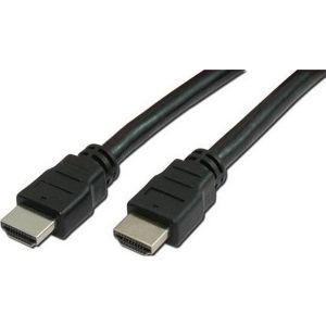 MediaRange cavo HDMI 1.8m, versione 1.4 con Ethernet, presa HDMI / HDMI - Nero placcato in oro