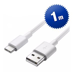 Cavo Dati USB - Type-C 3.1 Fast Charge, 1m - bianco - cod LX126X