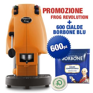 PROMO Didiesse Frog Revolution ARANCIO + 600 cialde Borbone ESE 44mm