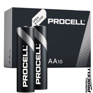 Duracell Batterie Alcaline PROCELL Stilo AA 1,5V LR06 - Conf. 10 pezzi