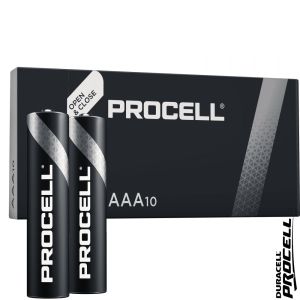 Duracell Batterie Alcaline PROCELL mini Stilo AAA 1,5V LR03 - Conf. 10 pezzi