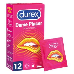 DUREX Dame Placer - Preservativi stimolanti - confezione 12 profilattici