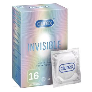 DUREX Invisible - Preservativi ultrasottili - confezione 16 profilattici