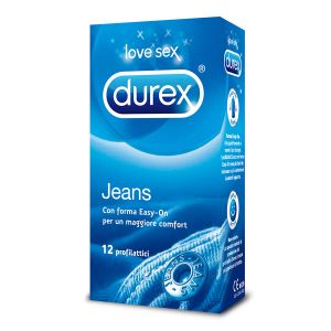 DUREX Jeans - Preservativi classici - confezione 12 profilattici