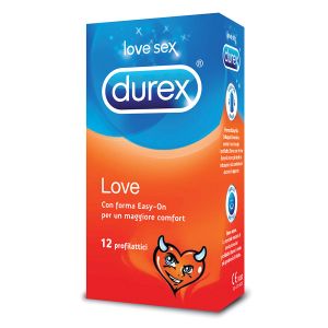 DUREX Love - Preservativi classici - confezione 12 profilattici