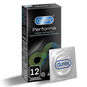 DUREX Performa - Preservativi ritardanti - confezione 12 profilattici